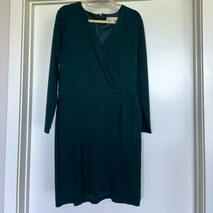 LOFT faux wrap dress NWT